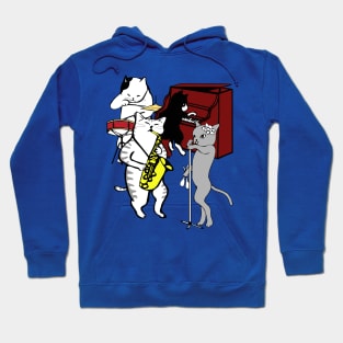 Cat Band Hoodie